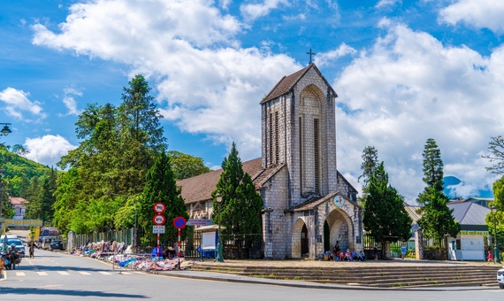 沙壩古石教堂 Notre Dame Cathedral